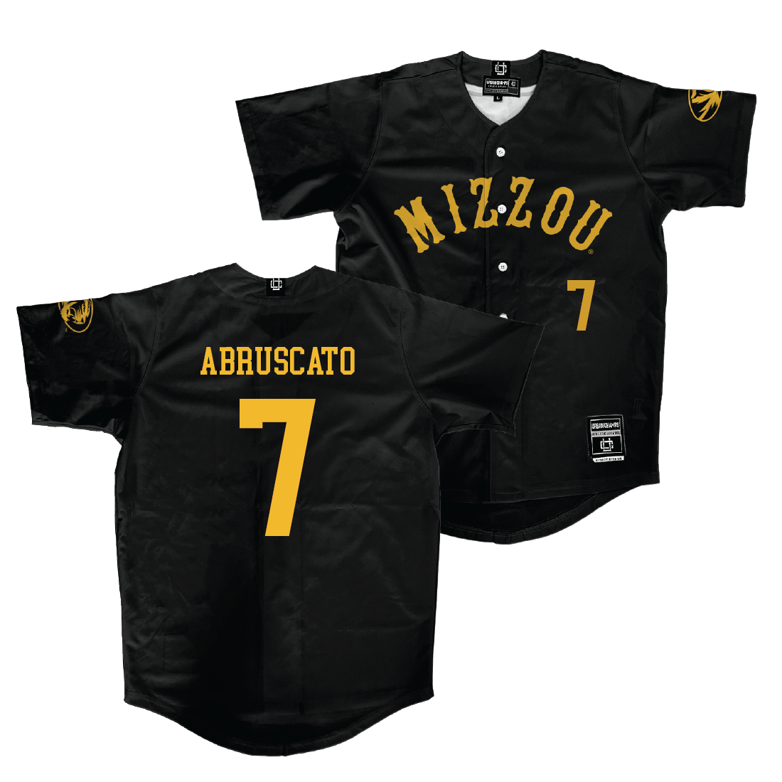 Mizzou Softball Black Jersey - Stefania Abruscato | #7