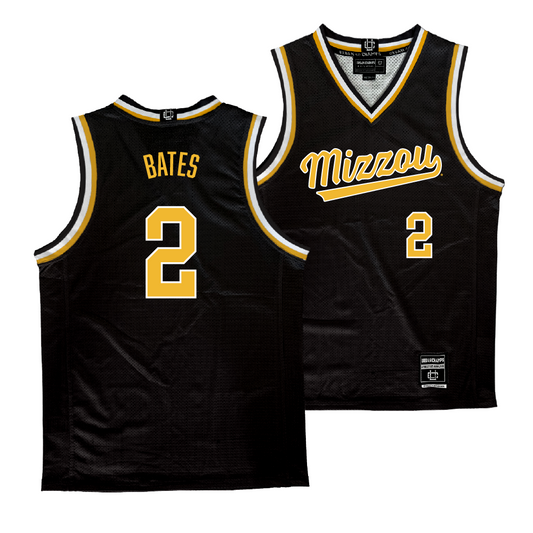 Mizzou Men's Basketball Black Jersey - Tamar Bates | #2