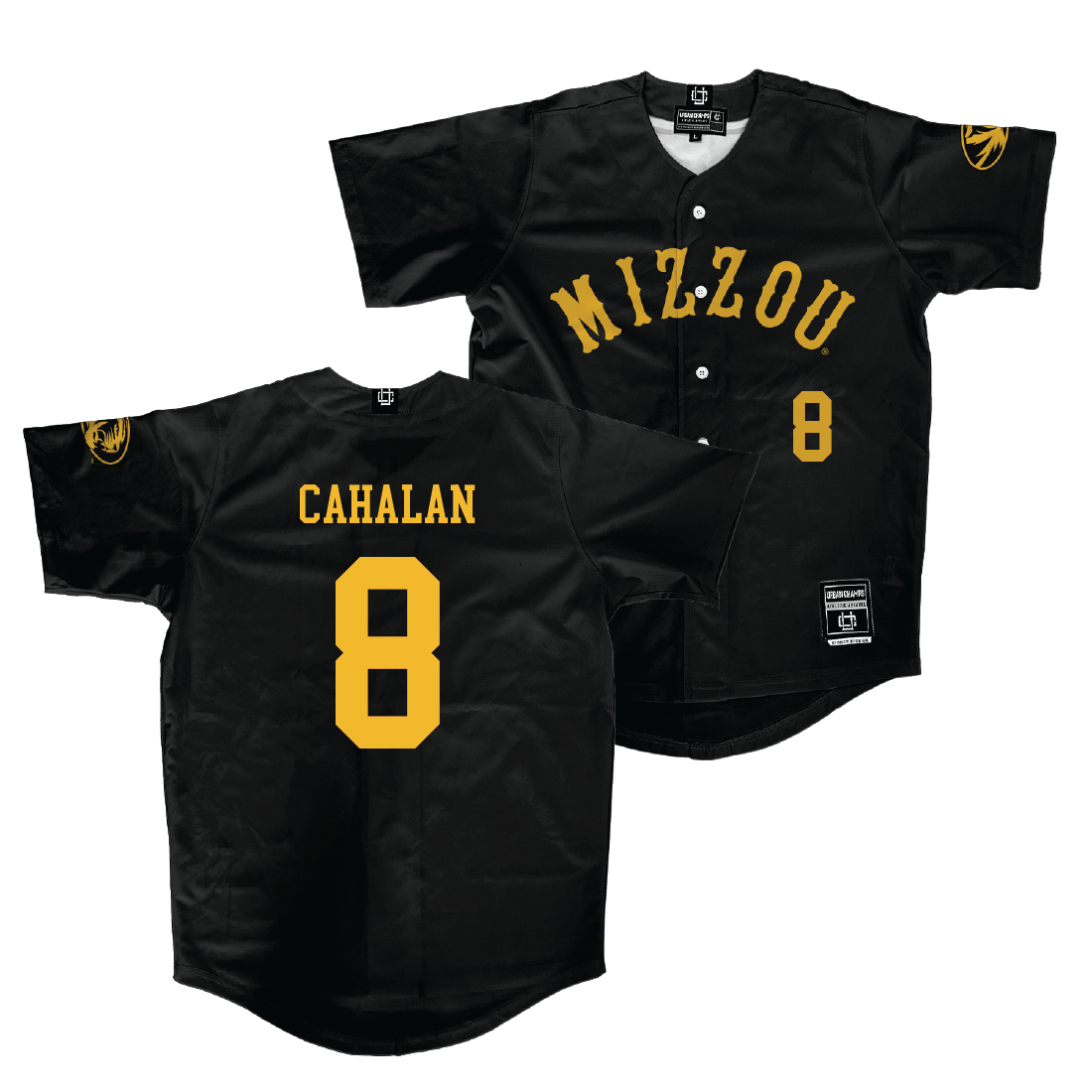Mizzou Softball Black Jersey - Claire Cahalan | #8