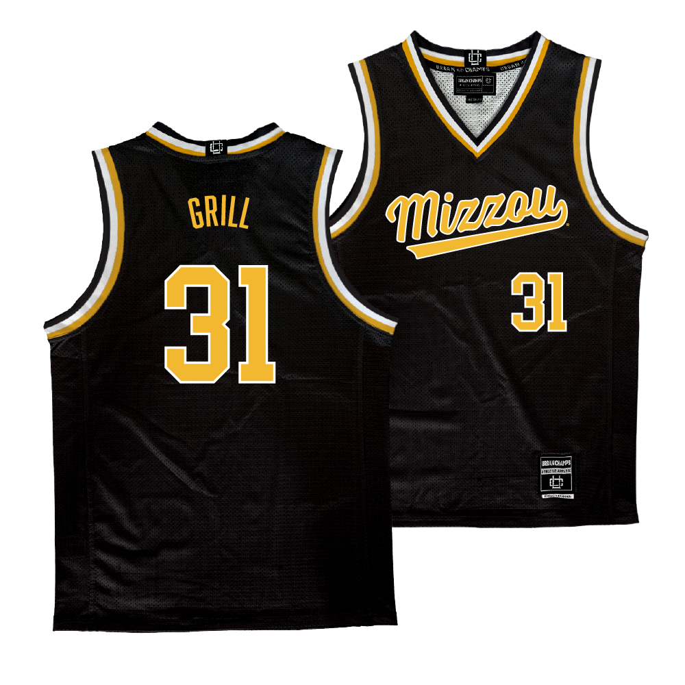 Mizzou Men's Basketball Black Jersey - Caleb Grill | #31