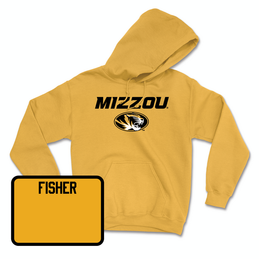 Gold Track & Field Mizzou Hoodie Youth Small / Arianna Fisher