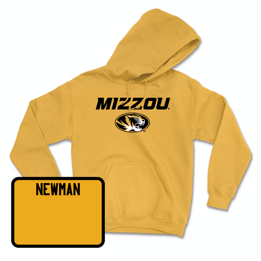 Gold Track & Field Mizzou Hoodie Youth Small / Allison Newman