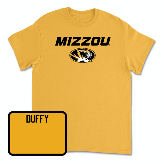 Gold Swim & Dive Mizzou Tee Youth Small / Colleen Duffy