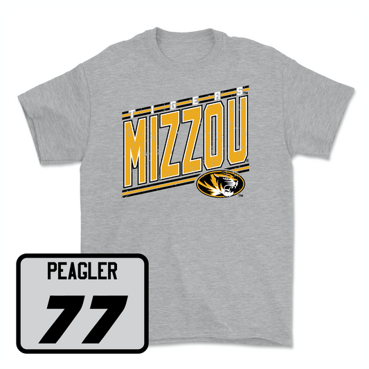 Sport Grey Football Vintage Tee Youth Small / Curtis Peagler | #77