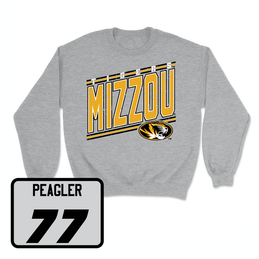 Sport Grey Football Vintage Crew Youth Small / Curtis Peagler | #77