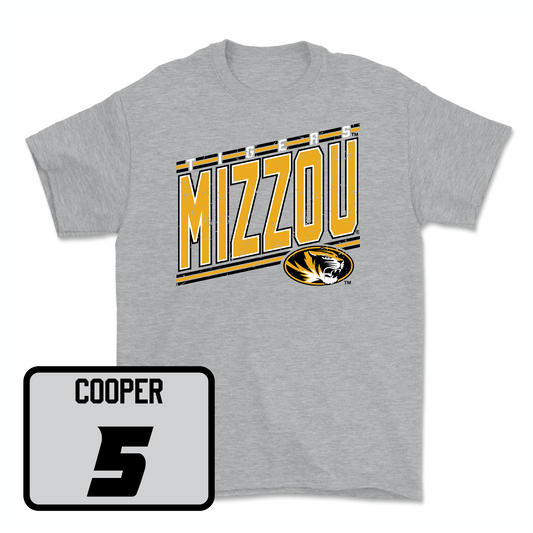 Sport Grey Football Vintage Tee 3 Youth Small / Mookie Cooper | #5
