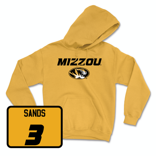 Gold Women's Volleyball Mizzou Hoodie Youth Small / Maya Sands | #3