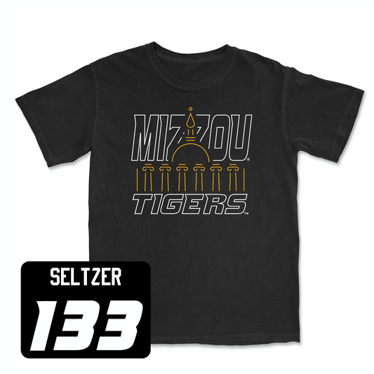 Black Wrestling Columns Tee 2 Youth Small / Zeke Seltzer | #133