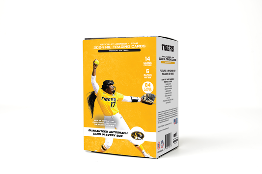 University of Missouri® Platinum Box - NIL Women's Softball 2024 Trading Cards - GUARANTEED AUTOGRAPH
