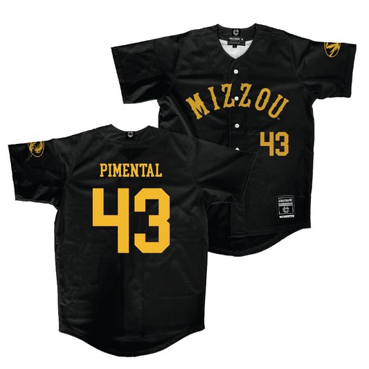 Mizzou Baseball Black Jersey - Javyn Pimental | #43
