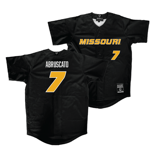 Mizzou Softball Black Jersey - Stefania Abruscato | #7