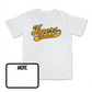 Track & Field White Script Comfort Colors Tee - Euphenie Andre