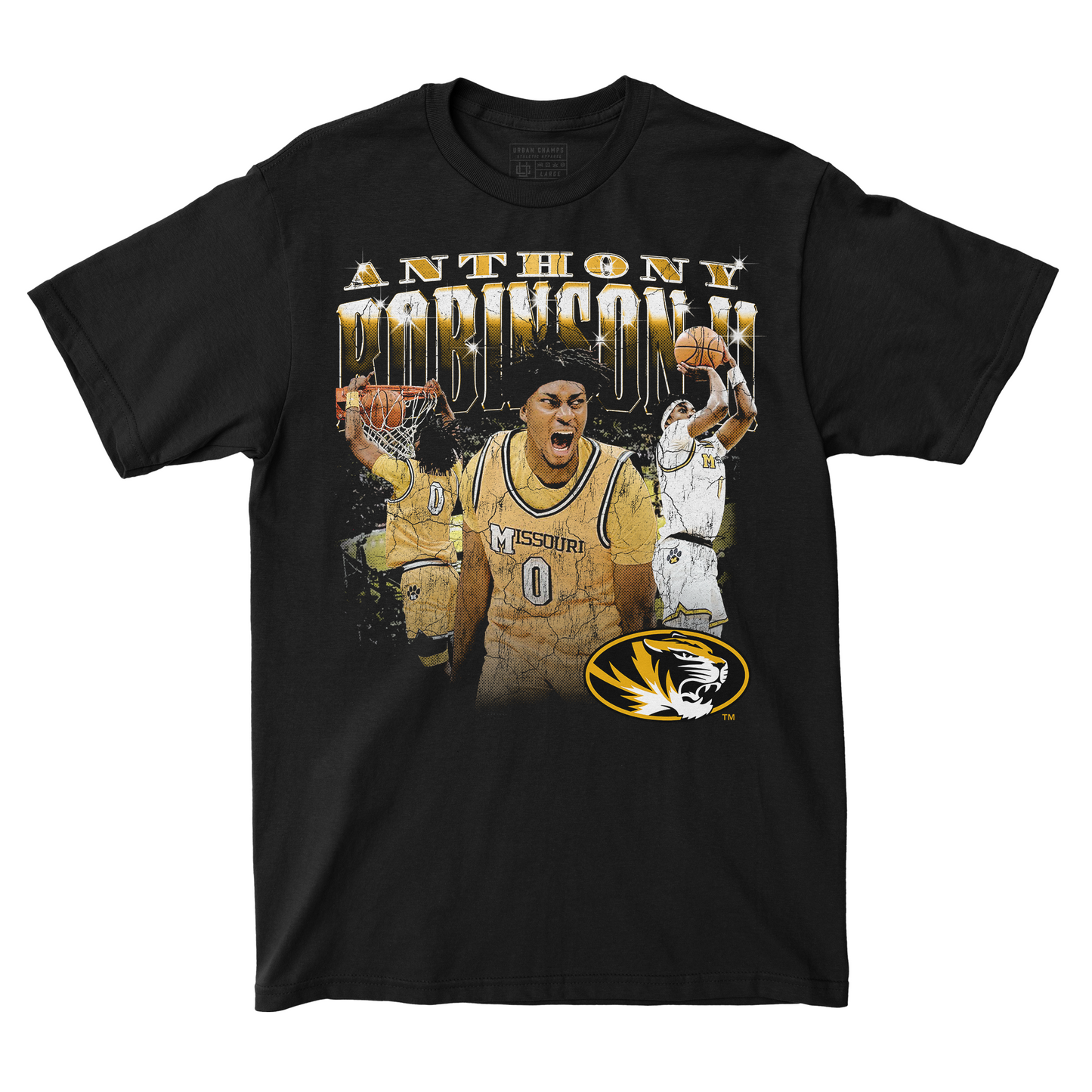 EXCLUSIVE RELEASE: Anthony Robinson II 90s Black Tee