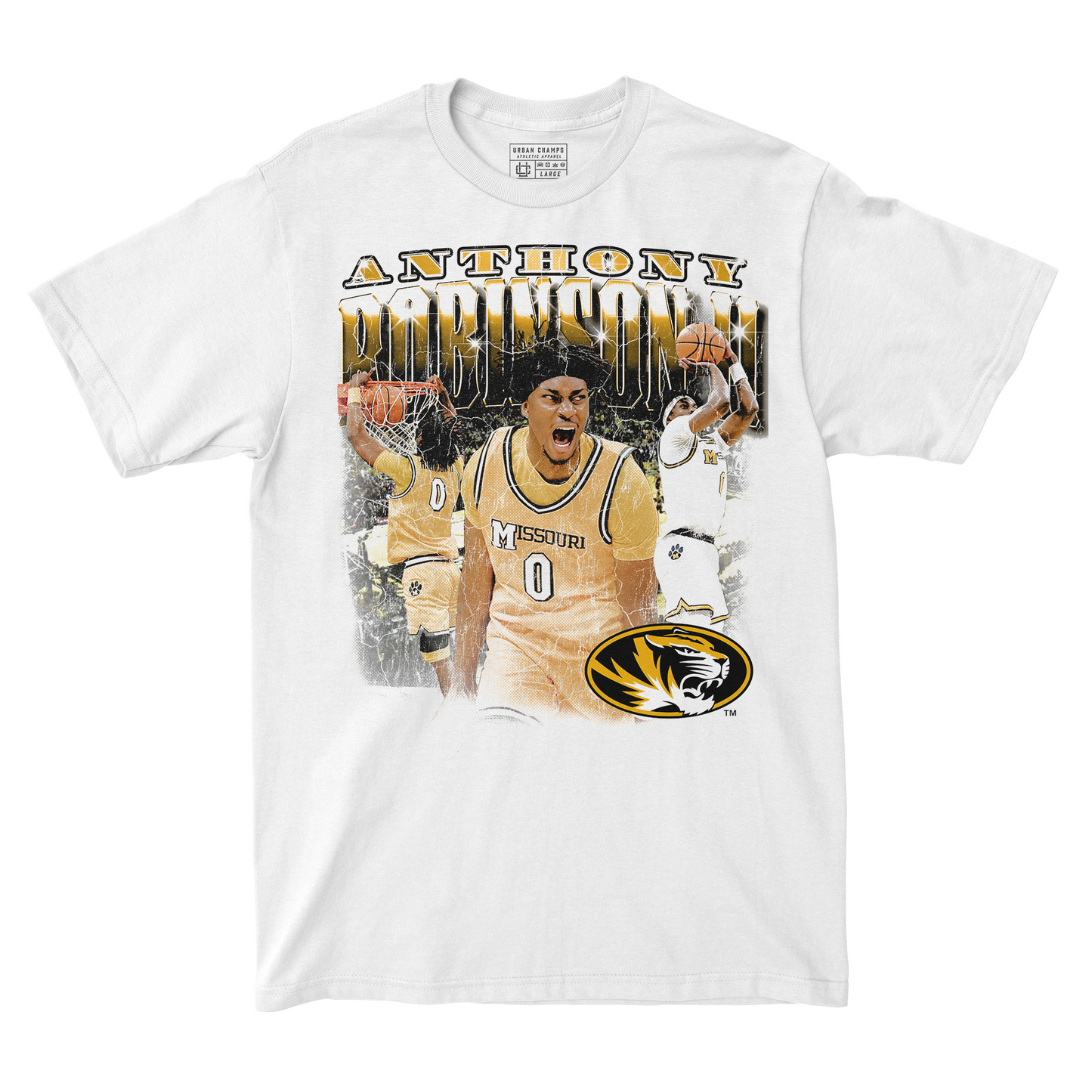 EXCLUSIVE RELEASE: Anthony Robinson II 90s White Tee