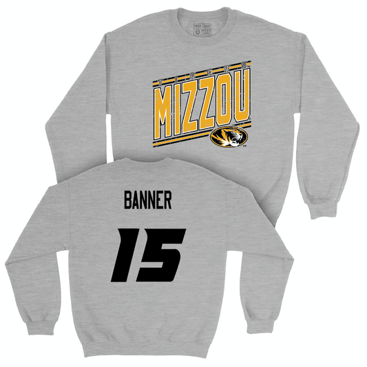Sport Grey Football Vintage Crew  - Santana Banner