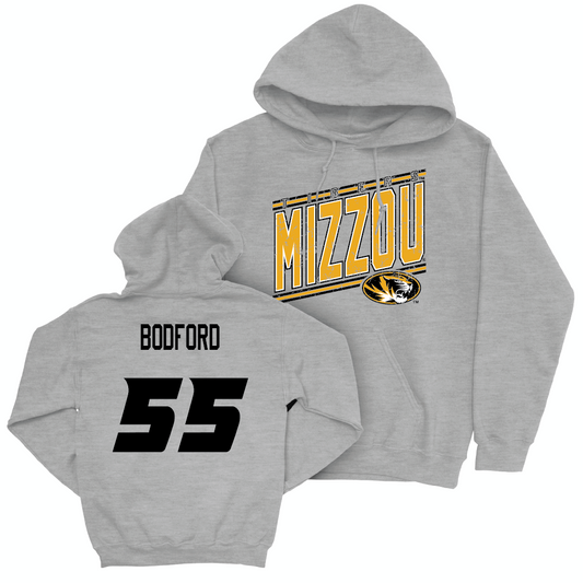 Sport Grey Football Vintage Hoodie  - Justin Bodford