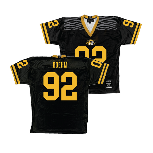 Mizzou Football Black Jersey  - Brody Boehm