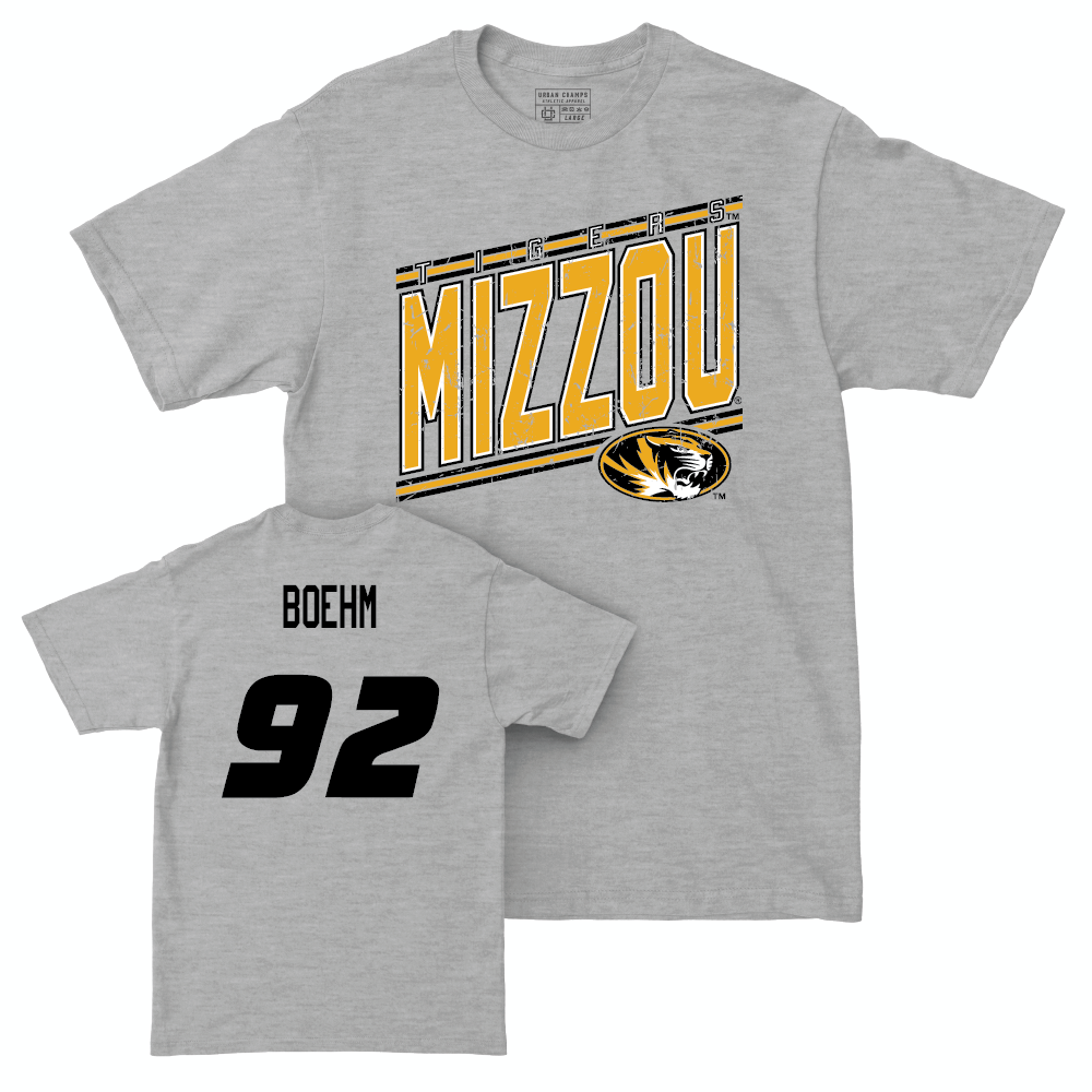 Sport Grey Football Vintage Tee  - Brody Boehm