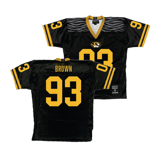 Mizzou Football Black Jersey  - Jaylen Brown