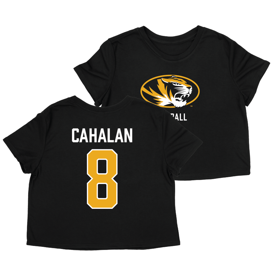 Mizzou Softball Crop Top - Claire Cahalan | #8