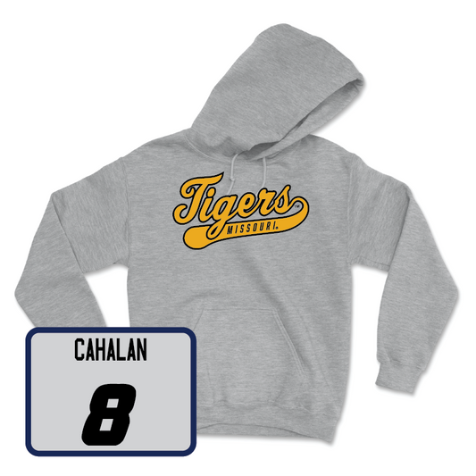 Sport Grey Softball Script Hoodie - Claire Cahalan