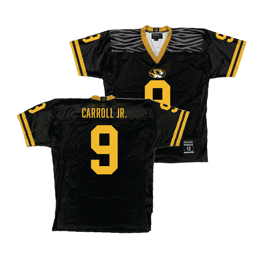 Mizzou Football Black Jersey  - Marcus Carroll | #9