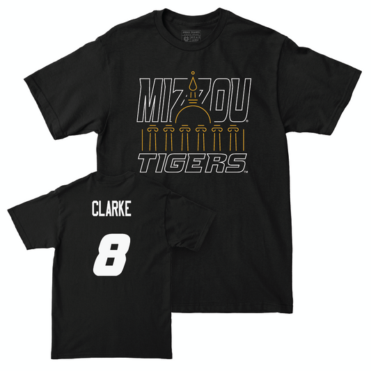 Football Black Columns Tee - Marcus Clarke | #8