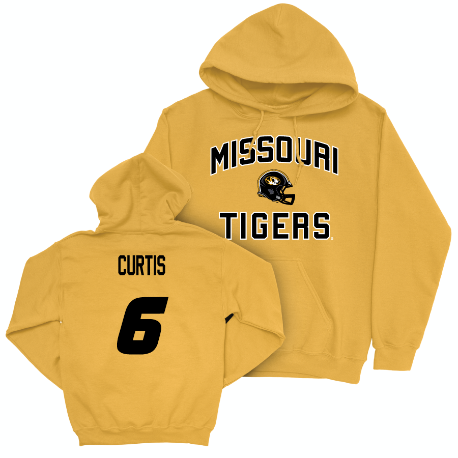 Gold Baseball Mizzou Hoodie   - Jeric Curtis