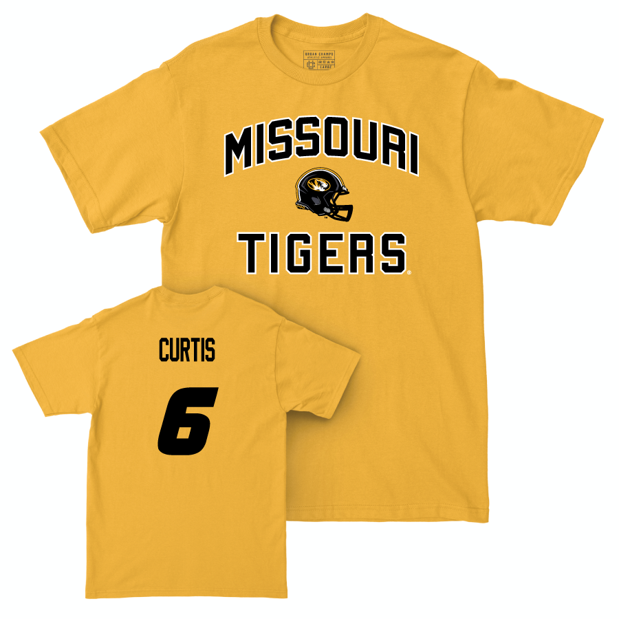 Gold Baseball Mizzou Tee   - Jeric Curtis