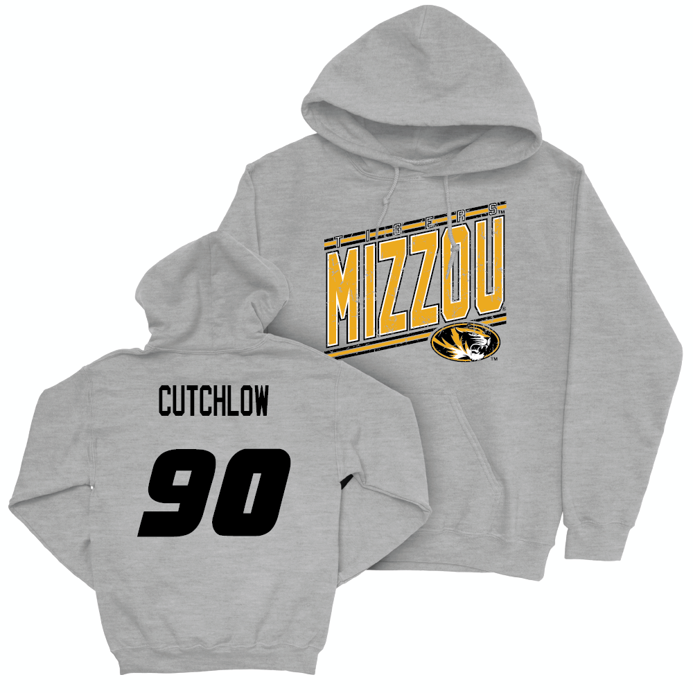 Sport Grey Football Vintage Hoodie  - Grayson Cutchlow