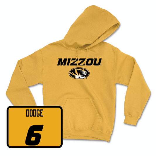 Gold Softball Mizzou Hoodie  - Mya Dodge