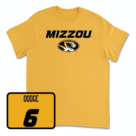 Gold Softball Mizzou Tee  - Mya Dodge