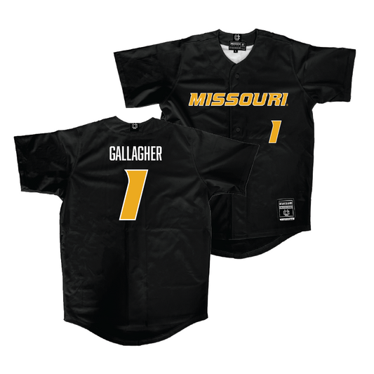 Mizzou Softball Black Jersey - Maddie Gallagher | #1