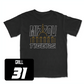 Men's Basketball Black Columns Tee - Caleb Grill