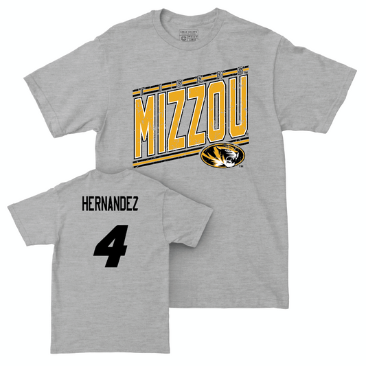 Sport Grey Baseball Vintage Tee  - Jedier Hernandez