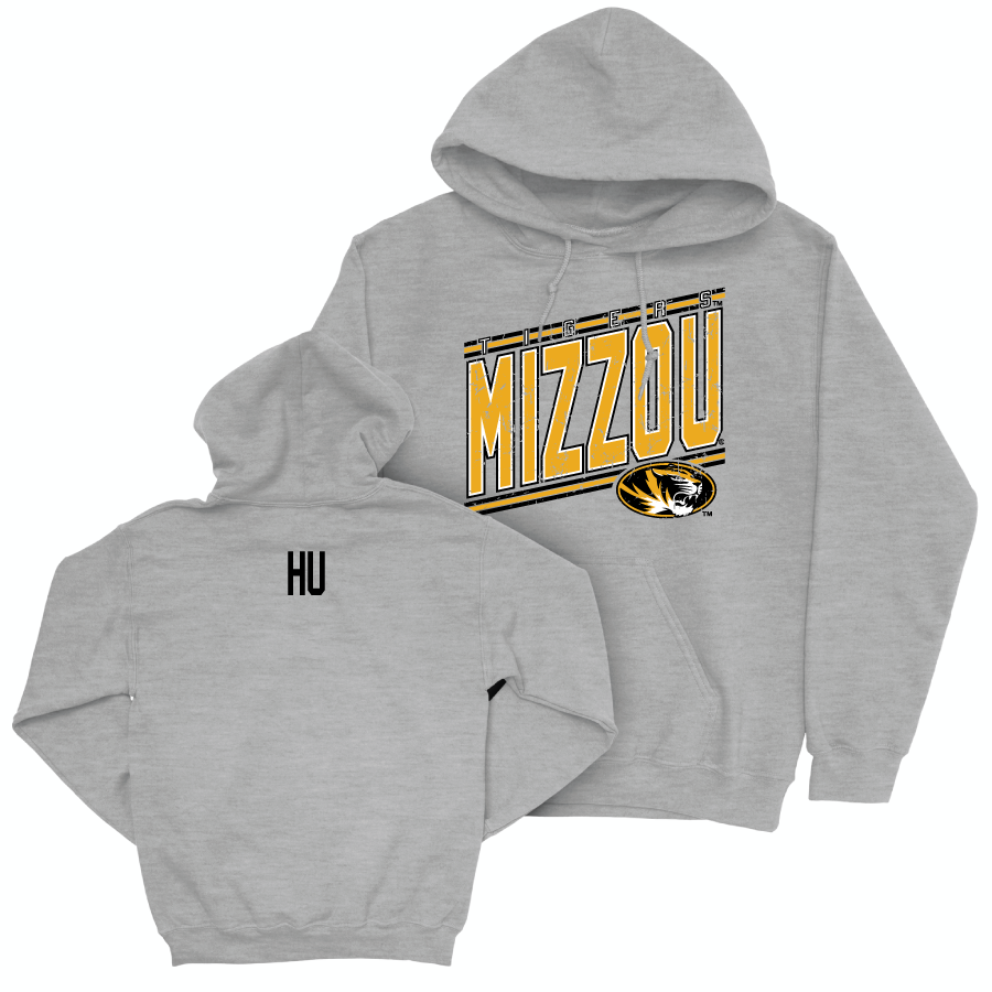 Sport Grey Women's Gymnastics Vintage Hoodie  - Helen Hu