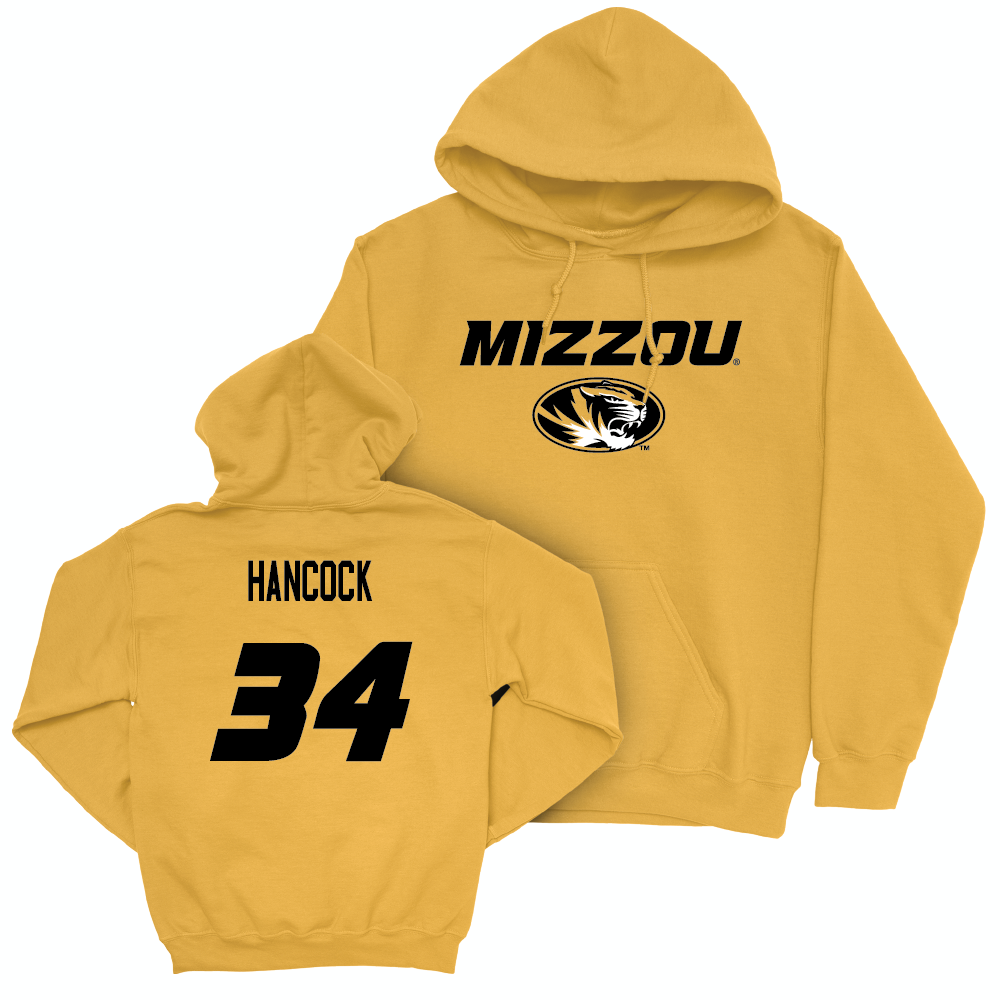 Gold Football Mizzou Hoodie  - Jackson Hancock