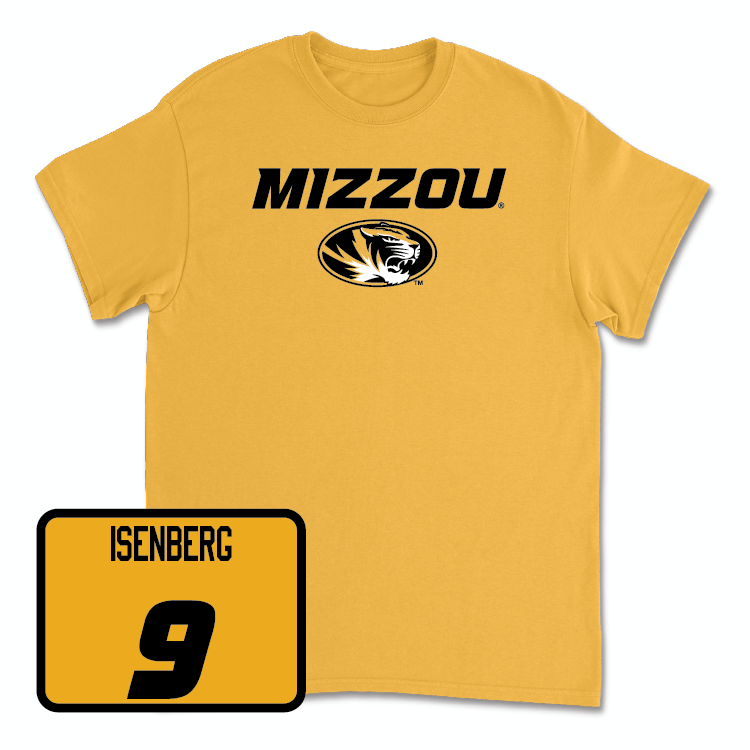 Gold Women's Volleyball Mizzou Tee - Morgan Isenberg