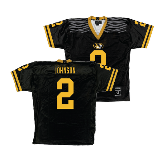 Mizzou Football Black Jersey - Marquis Johnson | #2