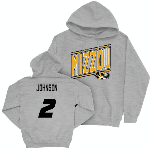 Sport Grey Football Vintage Hoodie - Marquis Johnson | #2