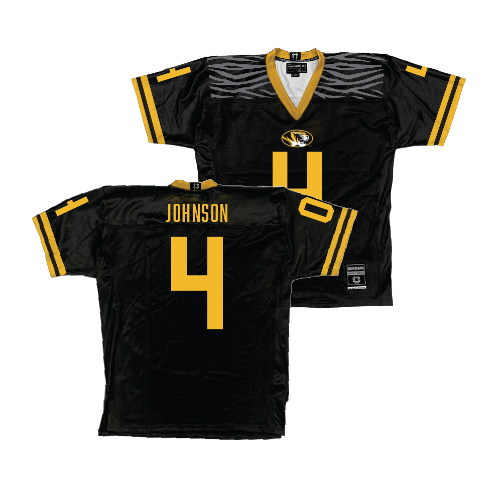 Mizzou Football Black Jersey  - Trevez Johnson