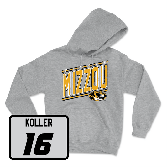Sport Grey Softball Vintage Hoodie  - Adi Koller