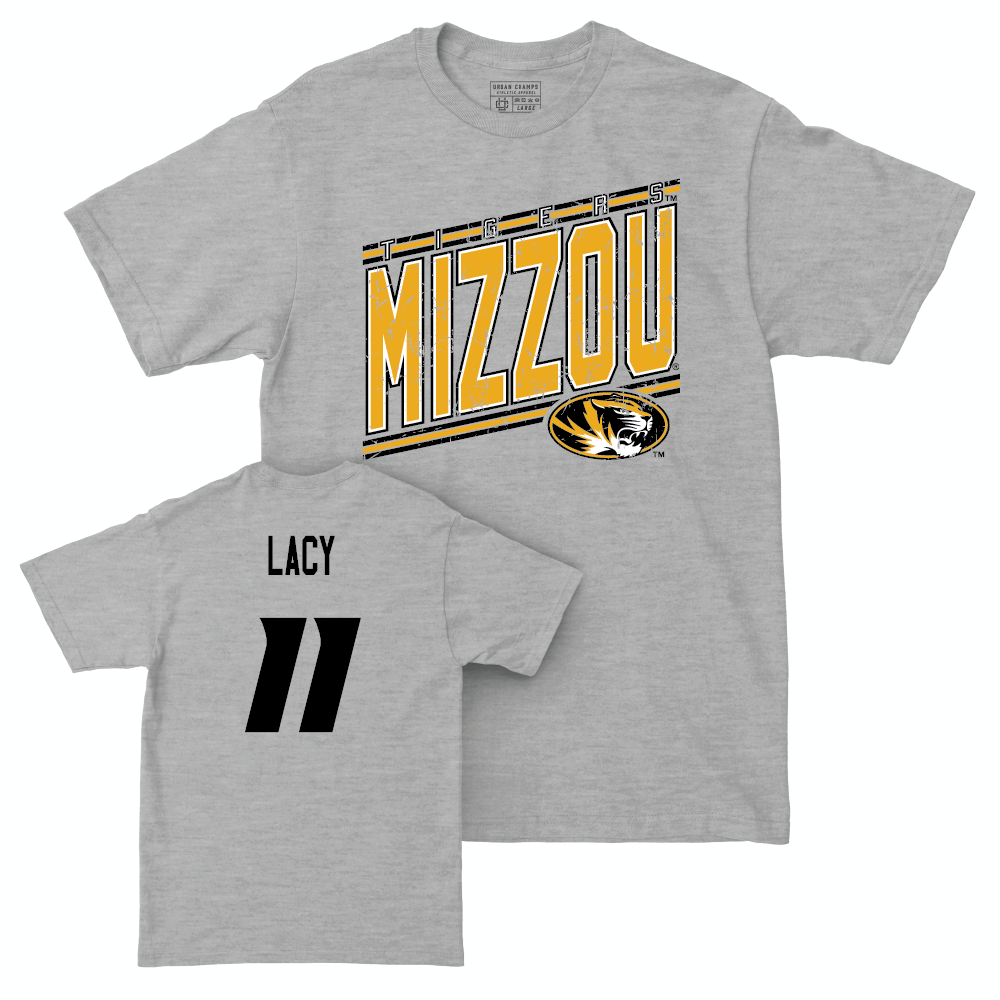 Sport Grey Football Vintage Tee  - Kewan Lacy