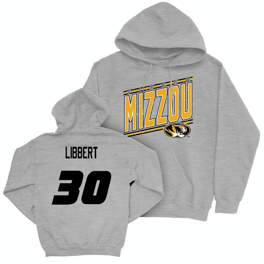 Sport Grey Baseball Vintage Hoodie  - Wil Libbert