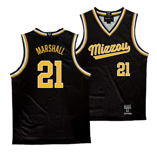 Mizzou Men's Basketball Black Jersey  - Peyton Marshall