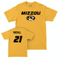 Gold Men's Basketball Mizzou Tee  - Peyton Marshall