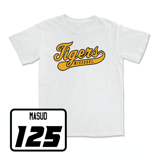 Wrestling White Script Comfort Colors Tee - Luqman Masud