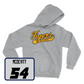 Sport Grey Baseball Script Hoodie  - Josh McDevitt