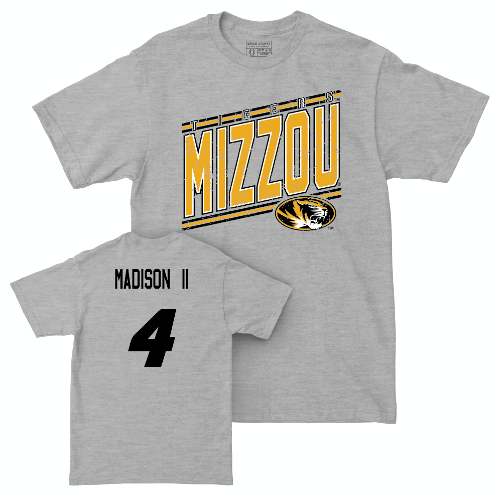 Sport Grey Football Vintage Tee  - James Madison II