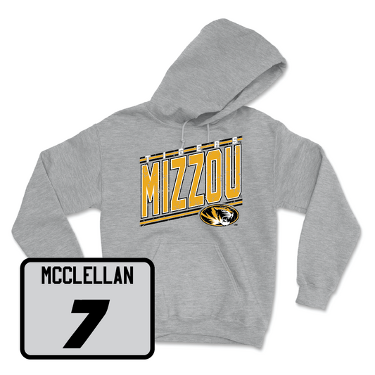 Sport Grey Football Vintage Hoodie  - Chris McClellan